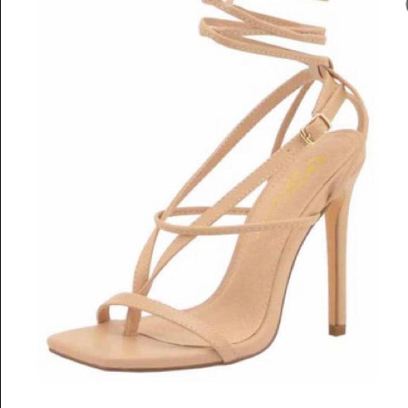 “Julissa” laced up sexy sandal heel - Picture 2 of 6